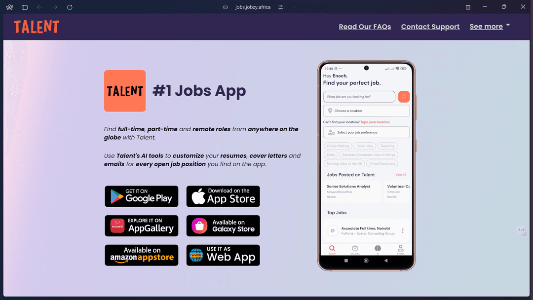 Talent App